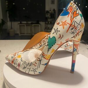 Vibrant Multicolor Women's Heels